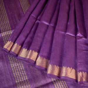 Royal Amethyst Pure Silk Saree