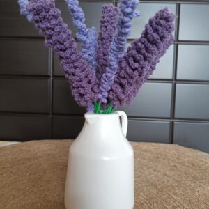 Handmade Crochet Lavender Flowers
